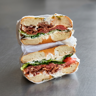Bacon, Lettuce & Tomato Bagel